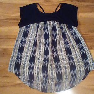 Funky printed shirt with pattern